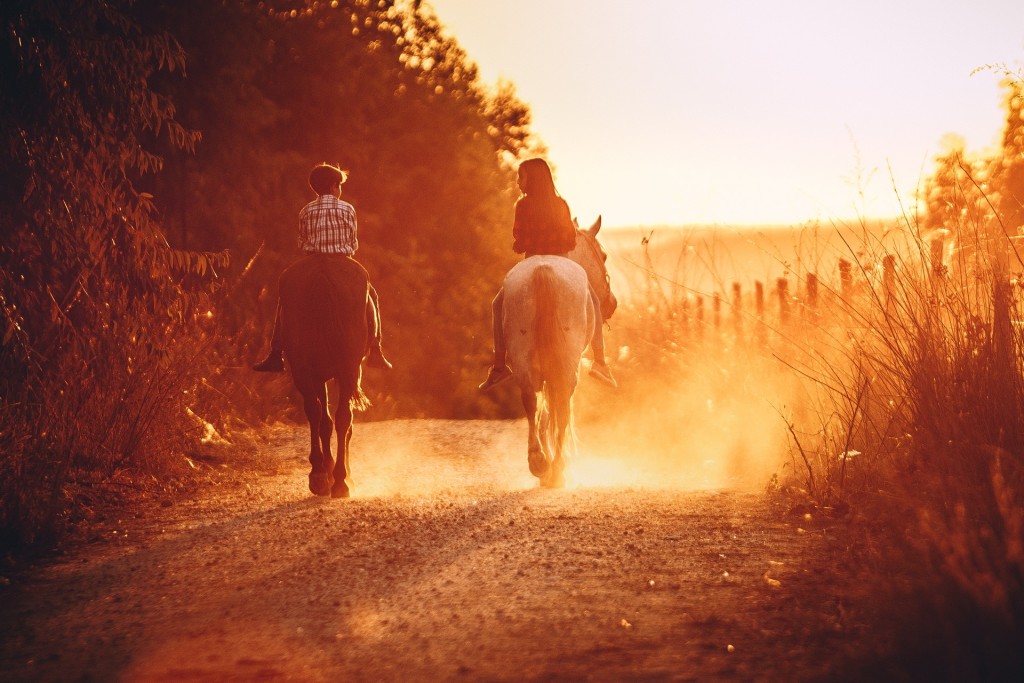 horse back riding